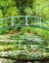 Claude Monet - Brug over een vijver met waterlelies - 1899